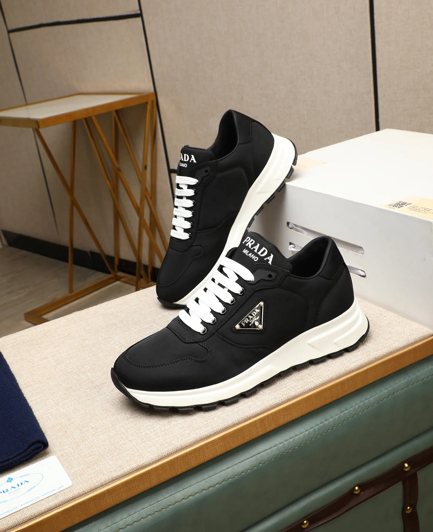Men's shoes 💰540 🌹🌹[PRADA—Prada] 2025 latest model 🙈original replica! 👟👟👟Available here. The workmanship is top-notch. The upper is made from Italy. 🇮🇹Imported first-layer cowhide. ❗️Breathable genuine leather lining @Suitable for travel. The original version has an enlarged engraved sole, making it suitable for all kinds of travels, showing low-key luxury. Let quality speak for itself. Color: Size: 38-45